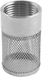 Dia Hose Inlet Suction Strainer Filter, Stainless Steel Water Pump Filter for Garden Irrigation, High Pressure Water Pump, Sprayer & Plumbing Systems (36mm)