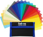 Selens 20 Pieces Universal Gels Lighting Filter Kit for Camcorder LED Video Light, 3.74” x 2.56” Transparent Color Correction Lighting Film Plastic Sheets
