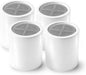 Replacement Filter Cartridge Compatible with Eskiin Shower Head - for Hard Water, Chlorine Removal (4 Packs)