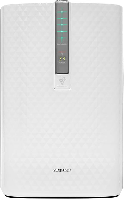 SHARP Air Purifier with Humidifier Combo – Covers up to 1,230 sqft in one hour, True HEPA Filter Air Purifier for Medium Rooms, Home Nursery, Dust, Smoke, Pollen - KC850U