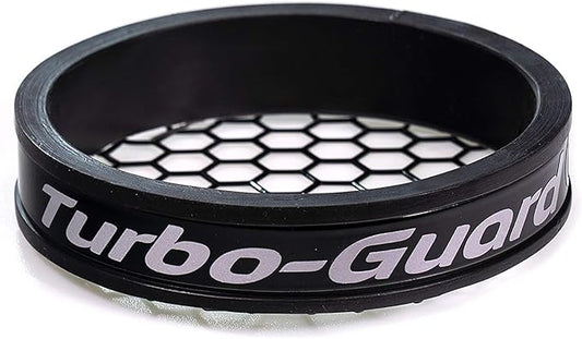 Maxx 2.5" Stainless Steel Turbo Air Filter – One-Piece Car Air Filter Screen for T3 T4 & T5 Turbo Kit – Maximum Performance (Black)