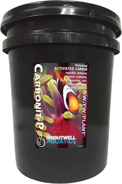 Brightwell Aquatics Carbonit-P - Activated Carbon Filter Media for Marine and Freshwater Aquarium