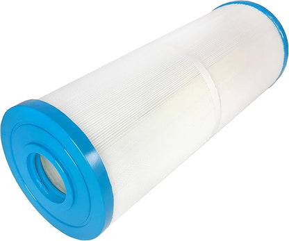 Doheny's PWW50L1 Pool Spa Filter | Filter for Waterway Teleweir 50 | Replaces Pleatco PWW50L, Unicel 4CH-949, Filbur FC-0172 | OD: 5”, Length: 13 3/16”, Top: Handle, Bottom: 1.5” Female SAE | 4-Pack