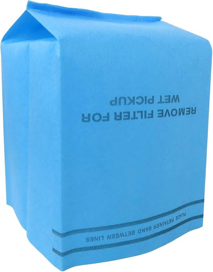 12 Pack Wet Dry Filter Bags Compatible for WORKSHOP WS01025F2, for Craftsman 9-38737, for MultiFit VF2000, Select 2-1/2 to 5-Gallon for Shop Vac Vacuum Stinger Craftsman Husky