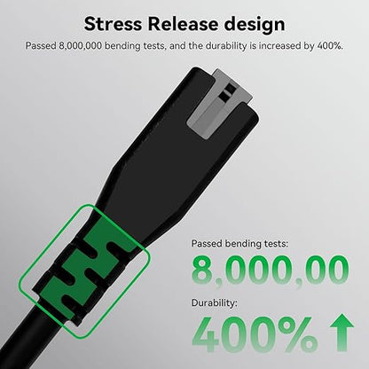 UniTak3D Extension Cable for Bambu Lab AMS Lite,39.37in 4-Pin Cable with Magnetic Ring Filter Compatible with Bambulab A1/A1mini AMS-Lite 3D Printers(Not for X1/P1 Series)
