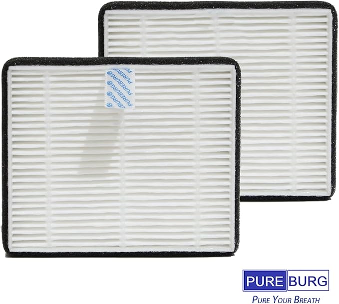 PUREBURG AP03 Replacement Filter Compatible with Conair Air Portable Air Purifier AP03, 6-Pack H13 True HEPA Air Clean Small Room