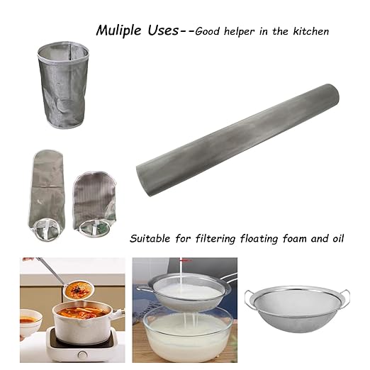 304 Stainless Steel Mesh 120Mesh, 15.7"x47.2"(40x120cm) Metal Mesh Screen, Woven Fine Wire Mesh Easy to Cut for Filter Mesh, Filtration Cloth and DIY Project