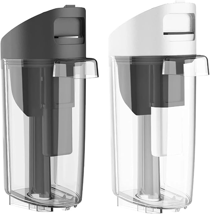Replacement Clean/Dirt Water Tank,Compatible For Tineco, IFloor 3 Breeze/Floor One S3 Wet Dry Vacuum Cleaner Accessories Parts Large Capacity(Black dirt)