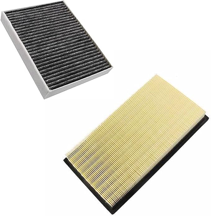 FUN-DRIVING Engine Cabin Air Filter for Ford EXPLORER 2025 2024 2023 2022 2021 2020 POLICE INTERCEPTOR UTILITY AVIATOR (Except 3.3L)