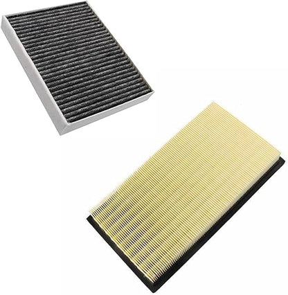 FUN-DRIVING Engine Cabin Air Filter for Ford EXPLORER 2025 2024 2023 2022 2021 2020 POLICE INTERCEPTOR UTILITY AVIATOR (Except 3.3L)