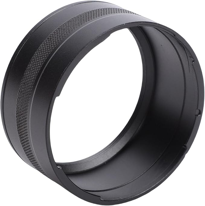 Fabater Camera Lens Filter Adapter Tube Fit for GR3X Lens Filter Mount Adapter Compatible with 49mm Threaded Hoods Caps