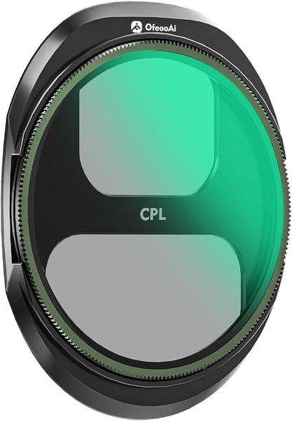 CPL Filter for DJI Mavic 4 Pro, Circular Polarizer Lens Eliminates Glare & Reflections from Water/Glass, Enhances Color Saturation for Sky & Landscape, HD Multi-Coated Glass