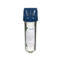 3M Aqua-Pure AP101T Whole House Transparent Water Filter Housing, Ideal for 1-2 Bath Homes, Standard 1-high Drop-in Cartridge