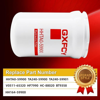 HHTA0-59900 Hydraulic Oil Filter Replace for TA240-59900 TA240-59901 V0511-65320 Compatible with Kubota Tractor L3010DT/GST/HST L3240HST L3410DT L3940HSTC L4060HST L5460HST MX5200H SSV65P