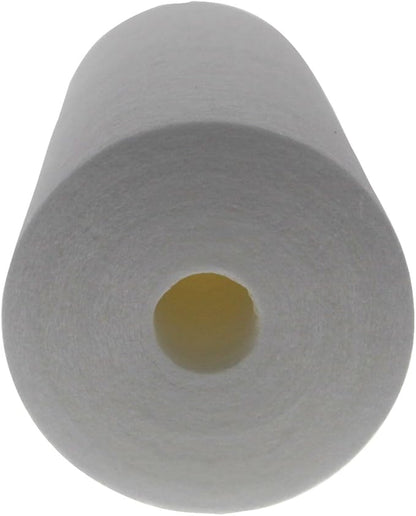 Tier1 20 Micron 10 Inch x 4.5 Inch | 12-Pack Spun Wound Polypropylene Whole House Sediment Water Filter Replacement Cartridge | Compatible with SDC-45-1020, FPMB-BB20-10, P20-10BB, Home Water Filter