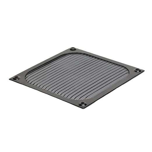 Silverstone Technology FF126 Pack of Four (4) 120mm All-Stainless Steel Filter kit, SST-FF126B