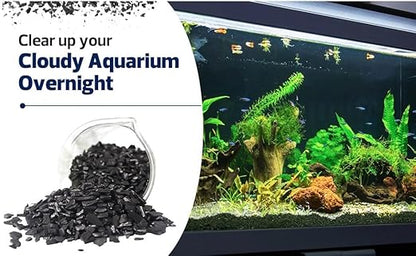 Granular Activated Carbon – 5 LBS | Coconut Shell GAC Media 12×40 Mesh for Water Filtration, Odor, Taste