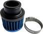Air Intake Filter - 1" Universal Breather Filter, Automotive Cold Air Filter, Car Valve Cover Oil Breather Turbo Vent Crankcase Cleaner Accessory, Fits Car Motorcycle (Blue)