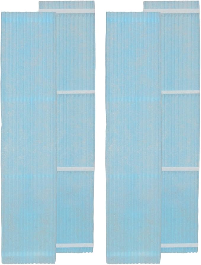 PUREBURG 4-Pack MAC-415FT-E Replacement Filter Compatible with Mitsubishi MS-A09WA-1 MS-A12WA-1 MFZ-KA Air Conditioner, No Frames,Mini Split Indoor Unit,Wall Mounted,Floor Standing