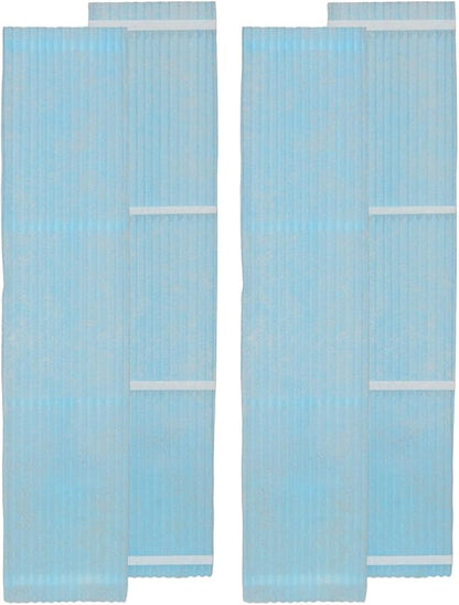 PUREBURG 4-Pack MAC-415FT-E Replacement Filter Compatible with Mitsubishi MS-A09WA-1 MS-A12WA-1 MFZ-KA Air Conditioner, No Frames,Mini Split Indoor Unit,Wall Mounted,Floor Standing