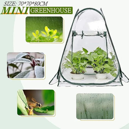 Weatherproof Portable Greenhouse Optimal Plant Growth - Ideal Indoor and Outdoor Use
