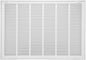 30"W x 20"H [Duct Opening Size] Steel Return Air Filter Grille - Removable Face/Door for 1 inch Filters -HVAC Vent Cover Grill - White [Outer Dimensions: 32 5/8"W X 22 5/8"H]