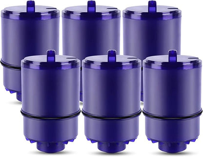 ICEPURE Faucet Water Filter Replacement for Pur® Plus RF9999® FM-2500V, FM-3700, RF3375, PFM400H PFM450S PFM150W PFM350V PUR-0A1 for All PUR Faucet Filtration Systems, 6PACK
