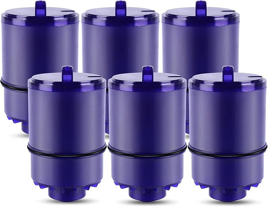 ICEPURE Faucet Water Filter Replacement for Pur® Plus RF9999® FM-2500V, FM-3700, RF3375, PFM400H PFM450S PFM150W PFM350V PUR-0A1 for All PUR Faucet Filtration Systems, 6PACK