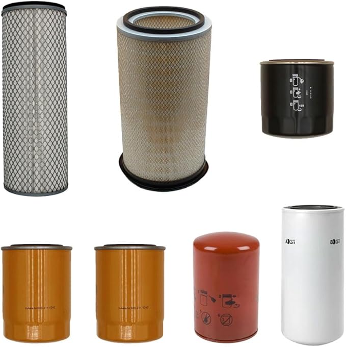 RAParts One (1) New Complete Filter Kit Fits International Harvester 1066 1086 1466 1486