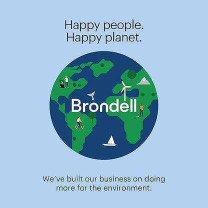 Brondell Coral UC300 Under Sink Water Filtration System – Reduces PFAS, Lead, & Chlorine in Drinking Water, Water Purifier with Designer Chrome Faucet – Quick Change Filter, WQA Gold Seal-Certified