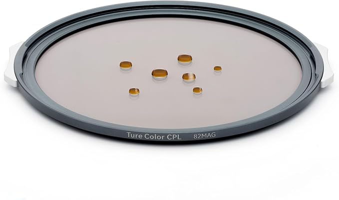 NiSi - JetMag Pro 82MAG True Color CPL Filter, Magnetic Circular Polarizing Lens Filter - Nano Coated Optical Glass, Ultra-Slim Aluminum Frame, Anti-Glare, Color-Accurate - Lens Adapter Ring Required