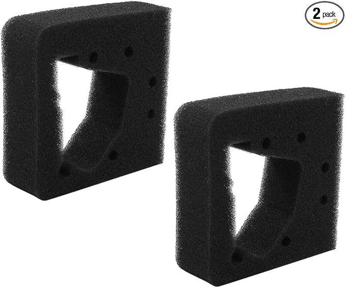 LOCOPOW 17211-ZM3-800 Air Filter Fits Honda GX31 GX22 GX 31 22 Engines FG100 Tiller Cultivator Pack of 2