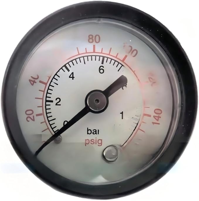3/8" Pressure Regulator - 89 CFM Flow Rate 7-150 PSI Adjustable - for Compressor Particulate Filter Moisture Water Trap Compressed Air - Integral Style Filter Regulator Combination Replacement