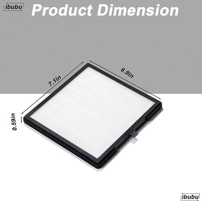 Nail Dust Collector Replacement Filters,1 Pack Nail Tech Dust Collector Filter Square for Electric Nail Dust Collector Machine Manicure Store