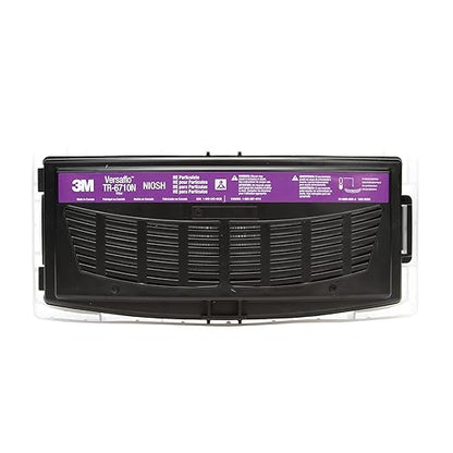 3M PAPR, Versaflo High Efficiency Filter TR-6710N, Particulates, For TR-600 Powered Air Purifying Respirator, 40/Case