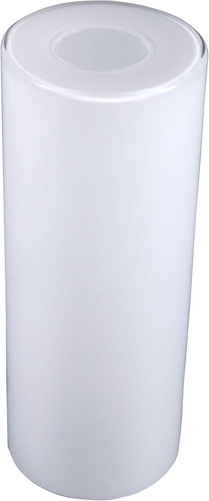 GoLucky Glass Cylinder Shade Accessory - Glass Lamp Fixture Shade Replacement - 1-5/8 Inch Fitter - 4"(D)*10"(H)