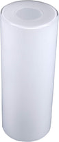 GoLucky Glass Cylinder Shade Accessory - Glass Lamp Fixture Shade Replacement - 3.5"D x 8"H