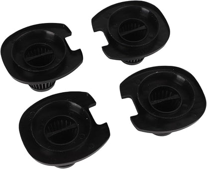 Washable Reusable Vacuum Filters for BLACK for DECKER RC EV1416 3-in-1 Lightweight Corded Upright, Polyester Plastic Foam Replacement Filter Set for Household Dust Reduction, 4 Pieces(4* Filters)