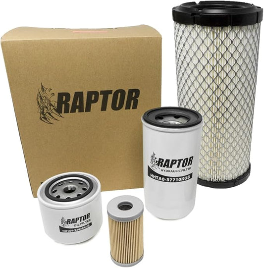 Filter Kit Compatible with Kubota L4600 L4600F L4600DT L3240 L3540 L3940 L4240