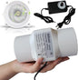 3 Inch/75mm Inline Duct Fan 12V 18W Variable Vent Blower Plastic Air Extractor Booster for Carbon Filter Grow Tent Basement Shutter Attic (Color : Adjustable Speed, Size : 18w)