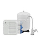 GE 3 Stage Reverse Osmosis Under Sink Water Filtration System with Faucet, Reduces Lead, Chlorine, Arsenic & More, Replace Filters (FQ18PN, FQ18MN, FQ18RT) Every 6/12 Months, GXRQ18NBN