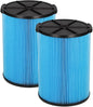 Nispira VF5000 3-Layer High-efficiency Replacement Filter Compatible with Ridgid Wet/Dry Vacs Vacuum 72952 5-20 Gallons WD1450 WD0970 WD1270 WD09700 WD06700 WD1680 WD1851 RV2400A. 2 Packs