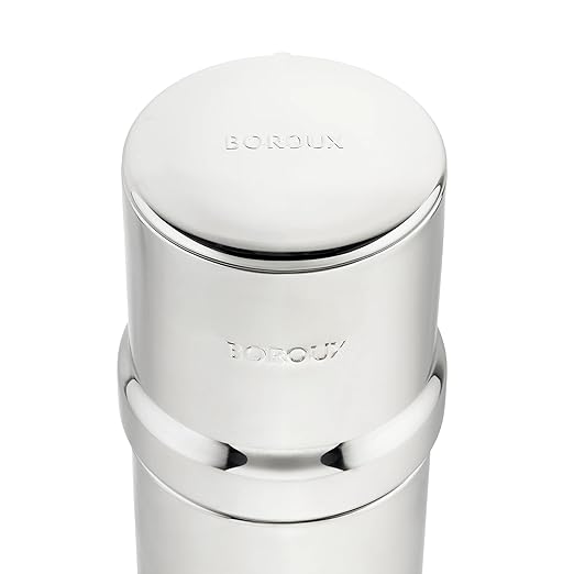 Boroux Compact Gravity-Fed Countertop Stainless Steel Water Filter System | 1.8 Gallons with 2 Authentic Black Foundation Filters