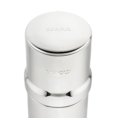 Boroux Compact Gravity-Fed Countertop Stainless Steel Water Filter System | 1.8 Gallons with 2 Authentic Black Foundation Filters