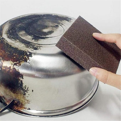 Hofumix Dish Sponge Brush Scrubber Sponge Scouring Metallic Cleaning Pads Multi-Purpose Cleaner for Kitchen Cooking Utensil 4 Pack