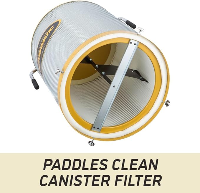Powermatic TurboCone Dust Collector, 2-Micron Canister Filter, 1-3/4 HP, 115/230V 1Ph (PM1300TX-CK)