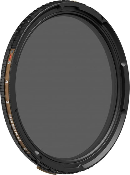 PolarPro - Chroma VND/PL - McKinnon Series - 2-5 Stops - Black Mist - 95mm - Coarse Threaded