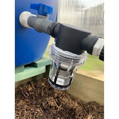 Commercial Inline Pipeline Filter 1/2"-1" - 304 Stainless Mesh Screen for Industrial Pumps & Greenhouse Systems(3/4'')