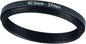 40.5mm to 37mm Step-up Adapter Rings Filter Adapter Black Metal Step Down Filter Ring Adapter Compatible with All Brand UV CPL ND Camera Lens Filter Stepping Rings (40.5mm-37mm)