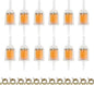 5/16 & 1/4 Inline Magnetic Fuel Filter for Lawn Mower, Small Engine, Kohler, John Deere, Kawasaki - High Flow Gas Filter with Magnet Replacement (12-Pack)